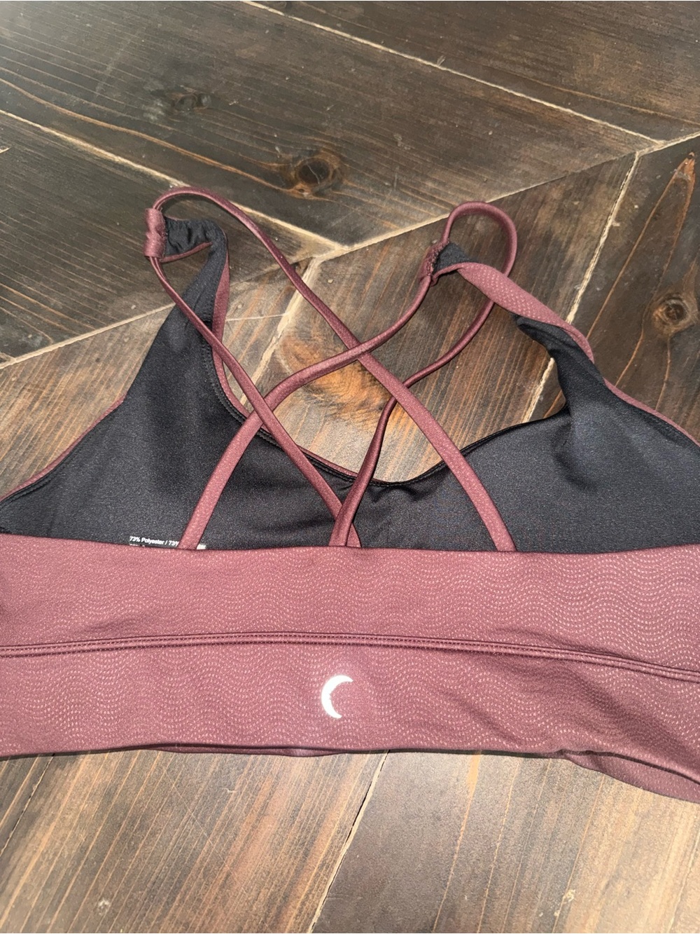 Zyia Active Fig Vibration Light n Tight Strappy Sports Bra Size XL - Picture 2 of 3